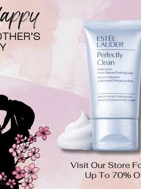 Estee Lauder Perfectly Clean Multi-Action Foam Cleanser 1 Oz